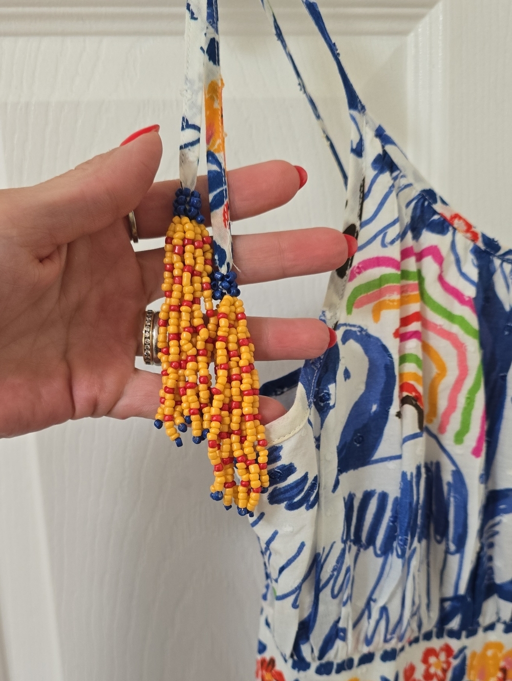 Farm Rio Wild Brazil Midi Dress Size S - Picture 3 of 7